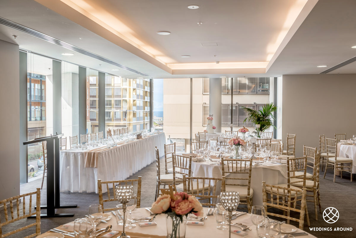 Novotel Newcastle Beach Wedding Reception