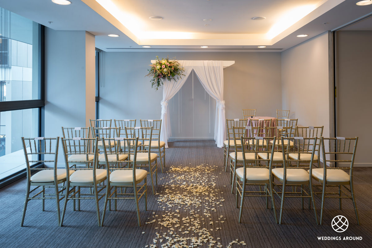 Novotel Newcastle Beach Wedding Ceremony