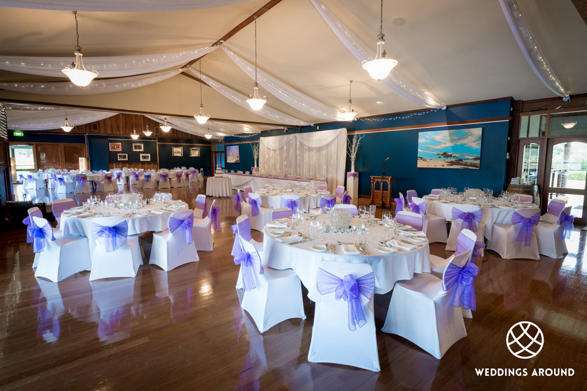Wedding Reception in the Members Lodge